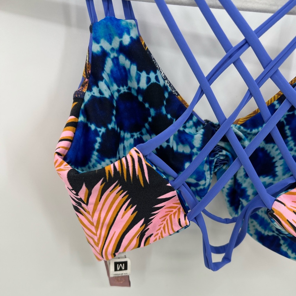 Maaji Rally Racers reversible bikini top - Picture 6 of 10